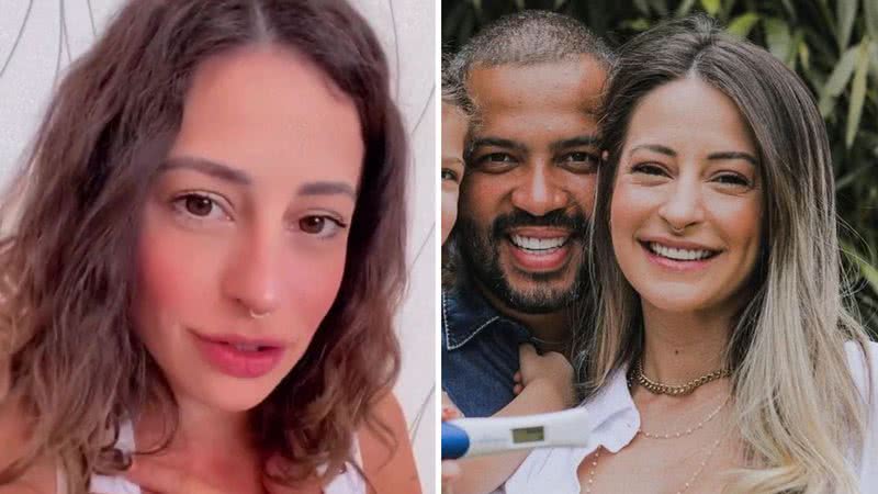 Grávida, esposa de Projota anuncia separação após 4 anos casados: "Emocionalmente instável" - Reprodução/Instagram