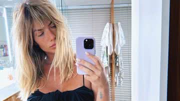 Foto de Giovanna Ewbank no espelho - Reprodução/Instagram