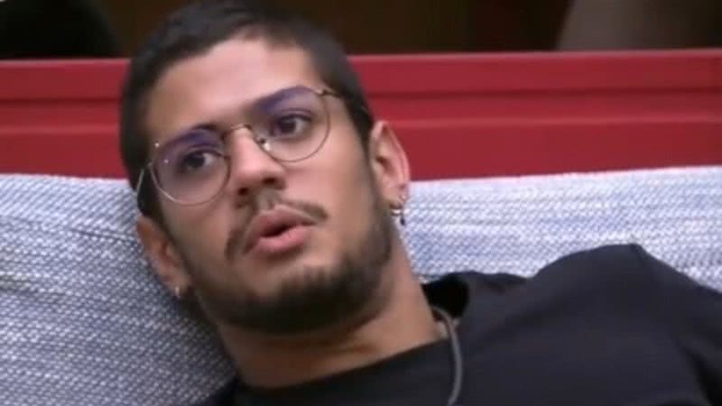 BBB23: Gabriel Santana se revolta com repescagem e dispara: "Aqui de palhaço?" - Reprodução/ Globo