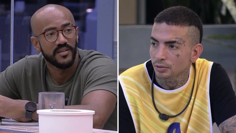 BBB23: Ricardo promete quebra-pau com Guimê no Líder: "Vai dar treta" - Reprodução/TV Globo