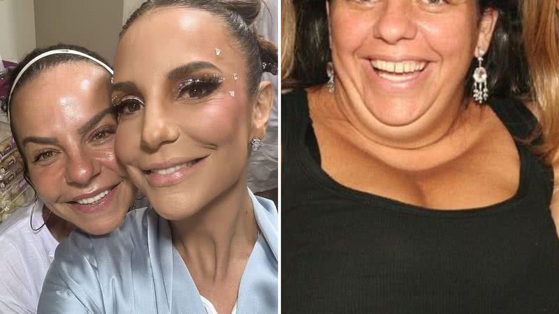 Irmã de Ivete Sangalo surge irreconhecível em antes e depois de cirurgia: "Determinação" - Reprodução/Instagram