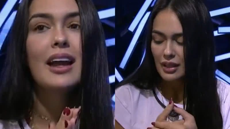 BBB23: Vitoriosa, Larissa percebe cenário de perda total - Reprodução/TV Globo