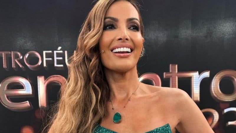 No 'Encontro', Patrícia Poeta aposta em vestido sem alça e recebe elogios: "Diva" - Reprodução/ Instagram