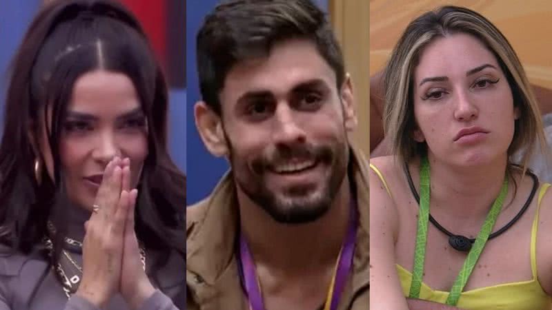 BBB23: Mas já? Público incentiva romance entre Sapato e mexicana: "Terror das DocShoes" - Reprodução/TV reality e Reprodução/Globo