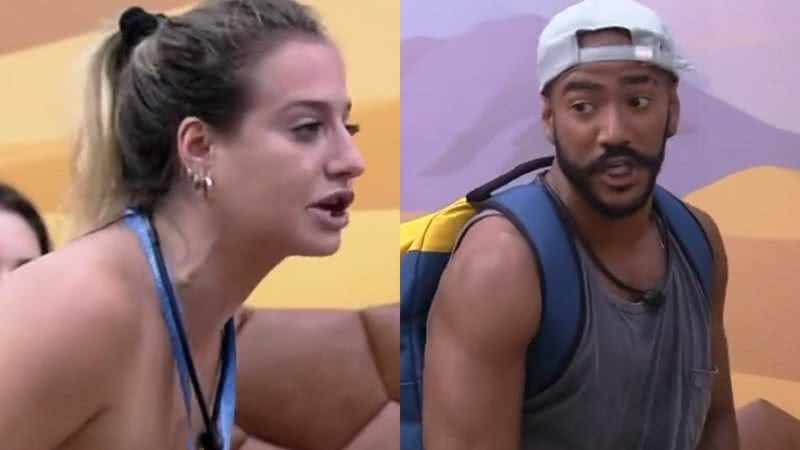 BBB23: Ricardo 'Alface' rompe com Quarto Deserto e Bruna ofende aos berros - Reprodução/TV Globo