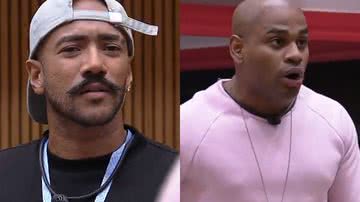 BBB23: Após treta pesada, Ricardo Alface rompe de vez com Cezar - Reprodução/TV Globo