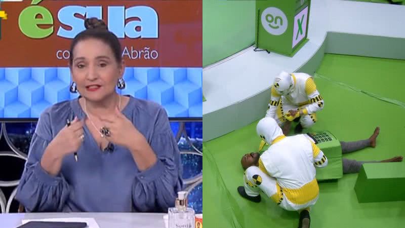 Sonia Abrão comemorou a vitória de Aline Wirley na Prova do Líder do BBB23 - Reprodução/RedeTV!/Globo