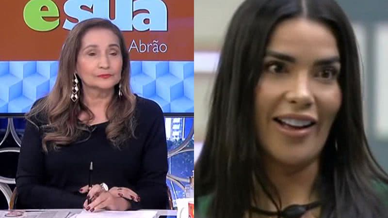 Sonia Abrão criticou uma atitude de Domitila após a chegada de Dania no BBB23 - Reprodução/RedeTV!/Globo