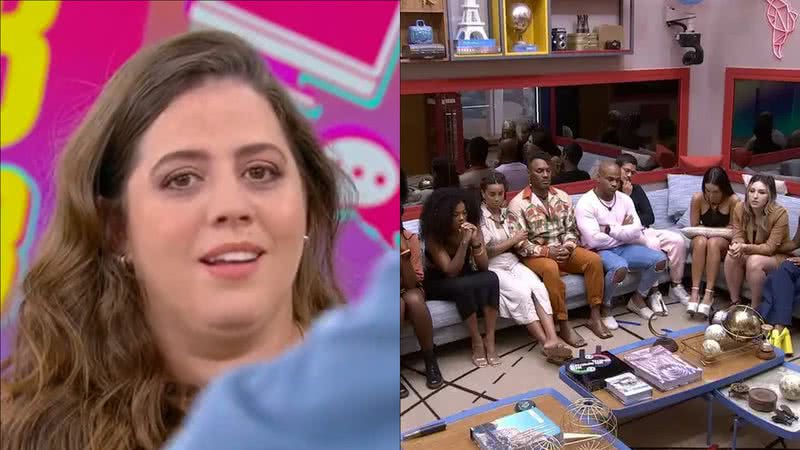 BBB23: Tati Machado quebra protocolo e humilha sisters ao vivo: "Batalha das plantas" - Reprodução/TV Globo