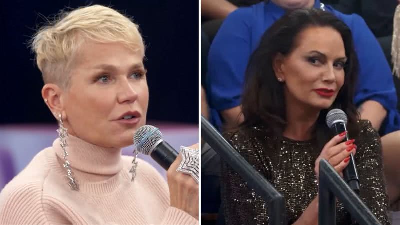 No Altas Horas, as amigas Xuxa Meneghel e Luiza Brunet confessam desentendimentos em amizade: "Idiotice" - Reprodução/Globo