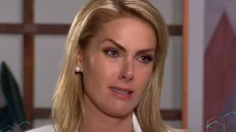 Nunca apareceu? Aos prantos, Ana Hickmann escancara relação com o pai - Reprodução/ Record