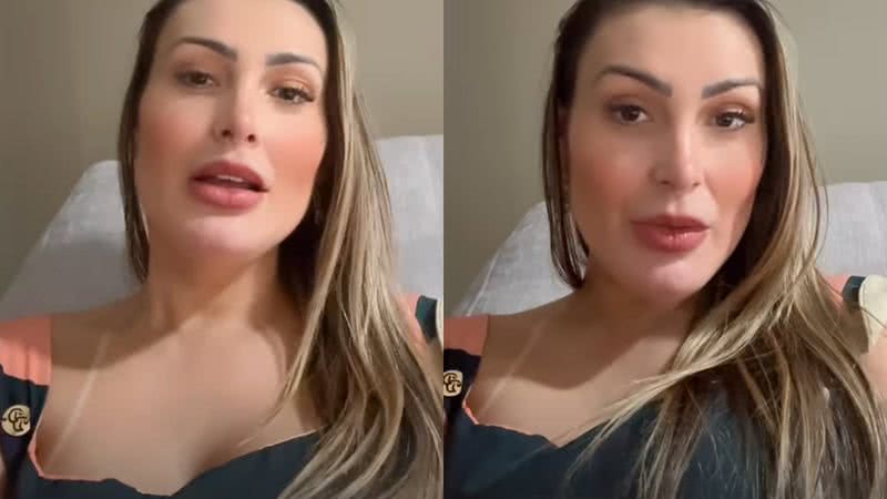 Andressa Urach falou sobre a pausa que dará em sua carreira como produtora de conteúdos adultos - Reprodução/Instagram