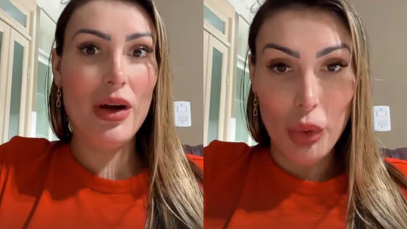 Andressa Urach desabafou sobre o uso de drogas - Reprodução/Instagram