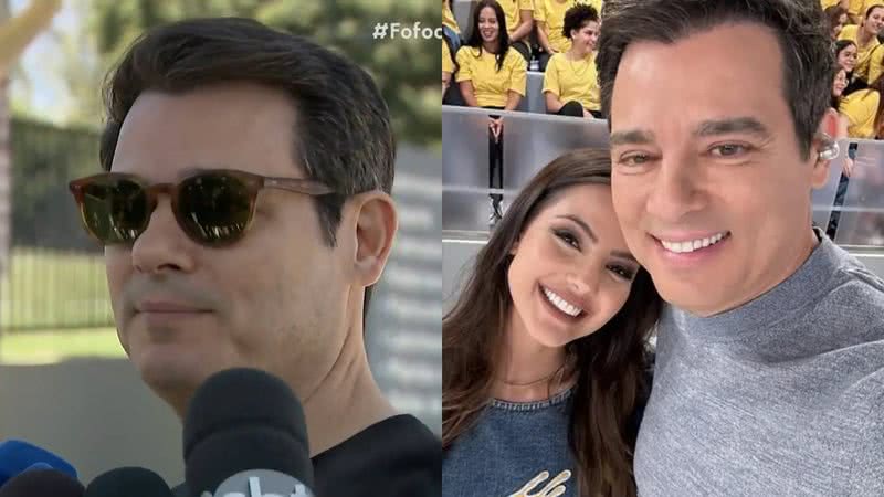 Celso Portiolli falou sobre a morta de Luana Andrade - Reprodução/SBT/Instagram