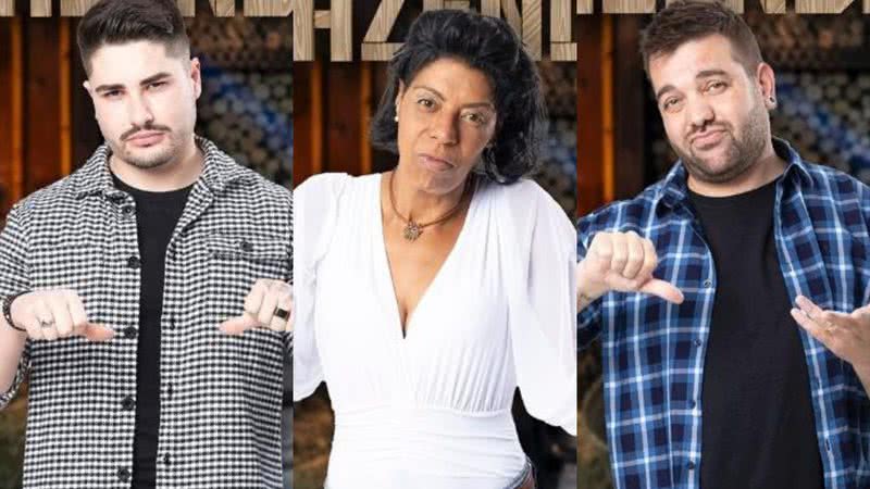 A Fazenda 15: Lucas, Márcia ou Sander? Enquetes apontam rejeição máxima - Reprodução/Record