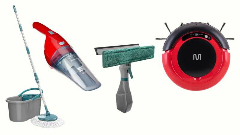 Confira 9 produtos pra facilitar sua rotina de limpeza da casa - Reprodução/Amazon