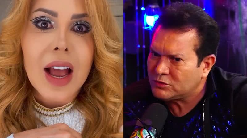 Joelma rebateu uma acusação feita por Ximbinha - Reprodução/Instagram/YouTube