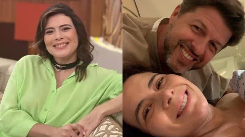 Michelle Loreto exibe o rostinho da filha e semelhança impressiona: "É sua cópia" - Reprodução/Globo e Reprodução/Instagram