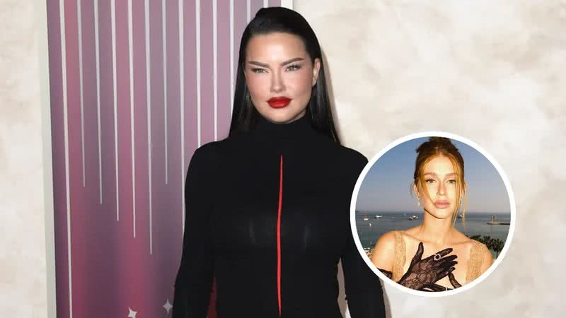 Saiba por que detonaram aparência de Adriana Lima e Marina Ruy Barbosa teve que sair em defesa da modelo; veja - Reprodução/Instagram