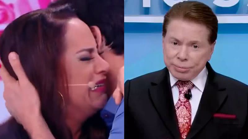 Silvia Abravanel e Silvio Santos - (Foto: Reprodução/SBT)