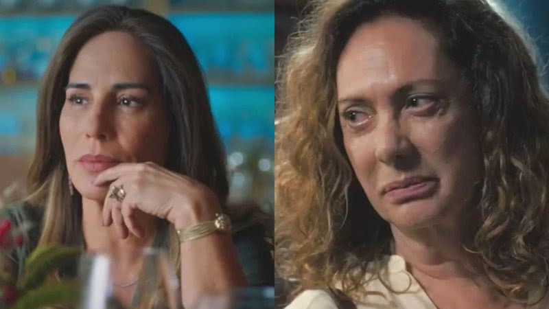 Terra e Paixão: Irene manda presente de casamento macabro para Agatha e Antônio - Reprodução/TV Globo