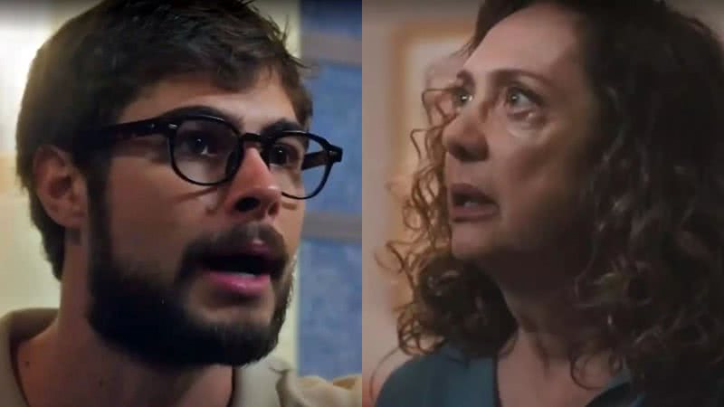 Terra e Paixão: Petra denuncia Agatha para Hélio e engenheiro rompe com mãe - Reprodução/TV Globo