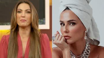 Patrícia Poeta dá opinião sincera após Deborah Secco surgir de toalha em evento - Reprodução/ Globo e Reprodução/Onico Rocha