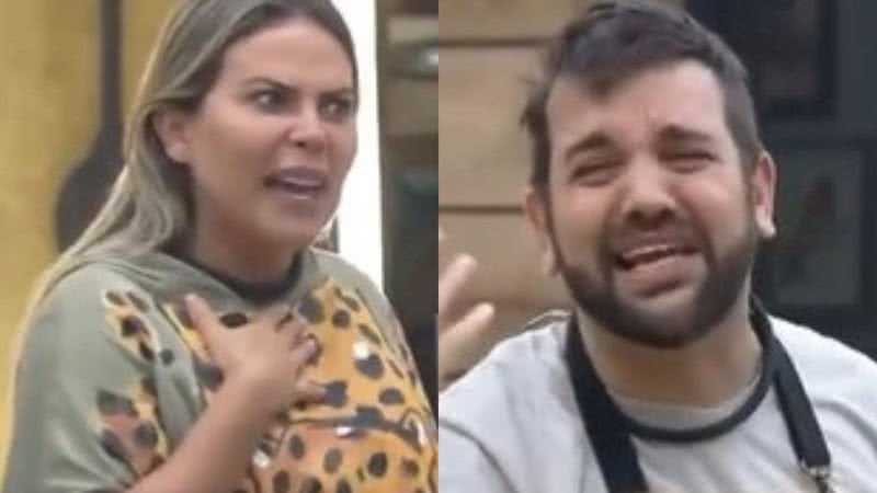 A Fazenda 15: Sander provoca Kally em bate-boca: "Perdidos sem a Rachel" - Reprodução/Record