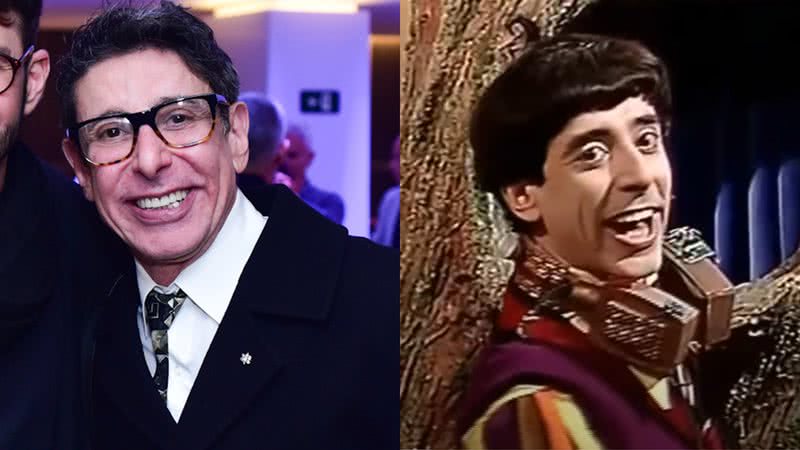 Cassio Scapin, o Nino de 'Castelo Rá-Tim-Bum', faz rara aparição com namorado bonitão - AgNews/Leo Franco e Reprodução/TV Cultura