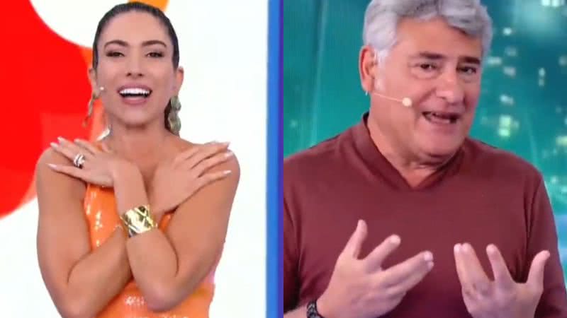 Patrícia Abravanel coloca Cleber Machado em saia justa no 'Programa Silvio Santos' - Reprodução/SBT