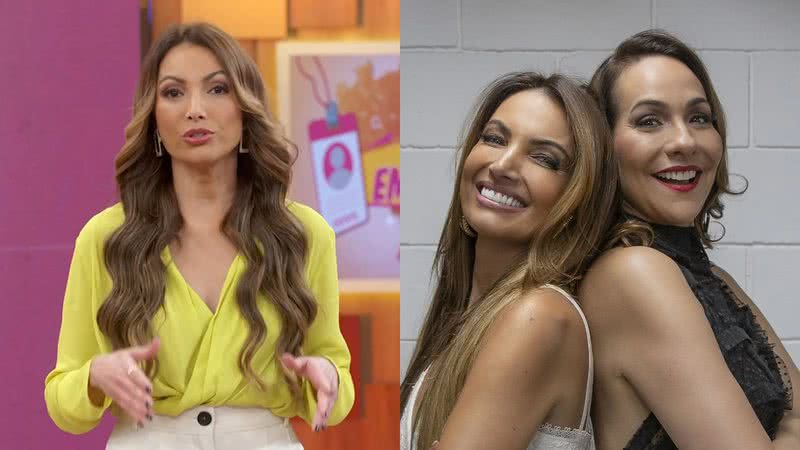 Patrícia Poeta criticou uma tentativa de rivalidade entre ela e Maria Beltrão - Reprodução/Globo