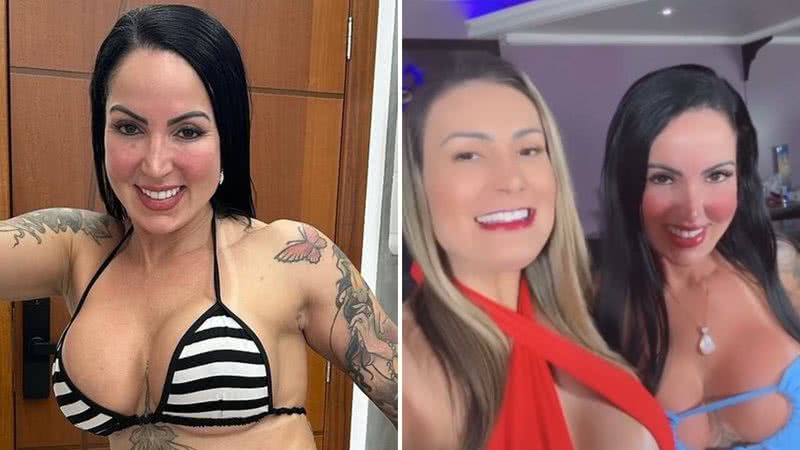 Quem é Elisa Sanches? Atriz que gravou com Andressa Urach tem vasto currículo picante - Reprodução/Instagram