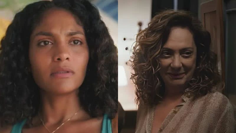 Terra e Paixão: Agatha muda de alvo e arma contra Aline - Reprodução/TV Globo