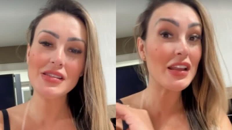 Andressa Urach dá aviso após ter perfil derrubado por denúncias: "Em análise" - Reprodução/ Instagram