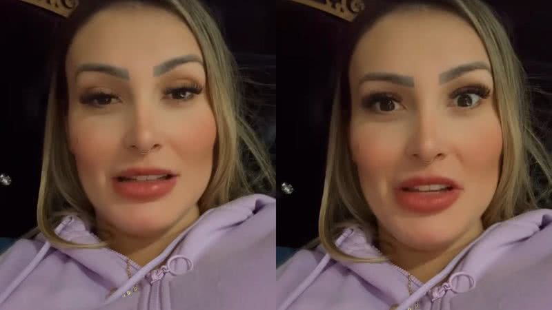 Andressa Urach contou sua experiência ao conhecer homens no Chile - Reprodução/Instagram