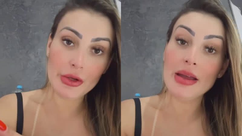 Andressa Urach revelou como está se sentindo após ter sido novamente internada - Reprodução/Instagram