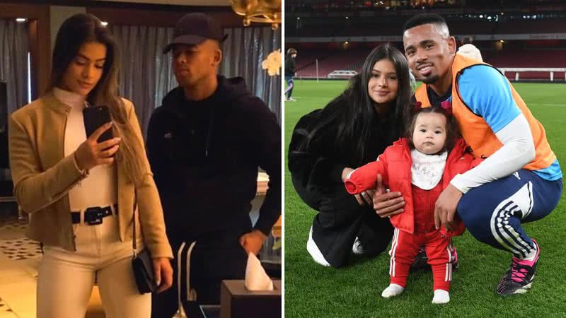 Saiba se Gabriel Jesus está namorando, já que jogador vive relacionamento instável com influenciadora, Raiane Lima, após nascimento da filha - Reprodução/Instagram