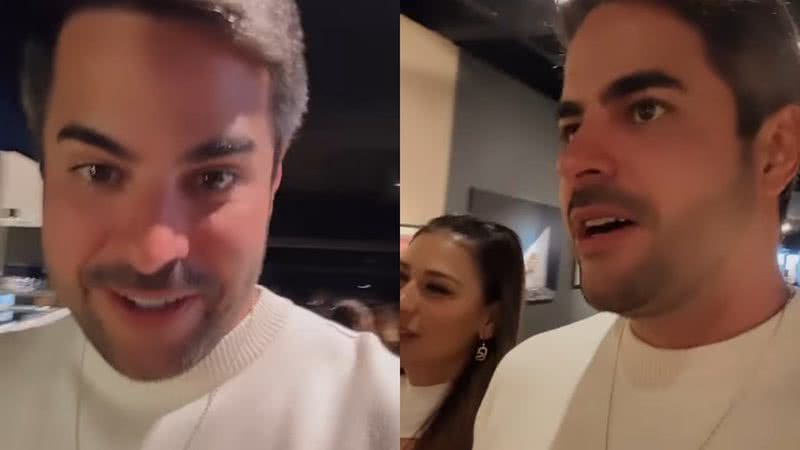 Kaká Diniz comentou os boatos de crise em seu casamento com Simone Mendes - Reprodução/Instagram