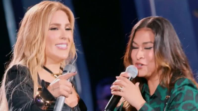 Parceira de Simone Mendes causa espanto com participação no 'Encontro': "Voz estranha" - Reprodução/ Globo