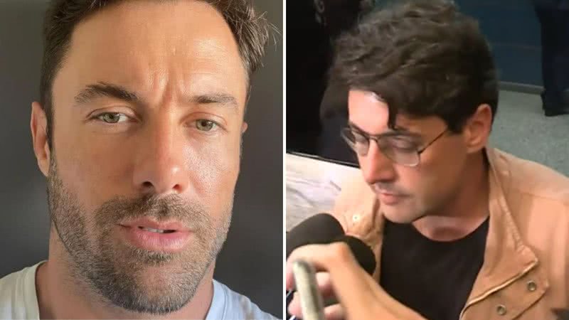 Na delegacia, Bruno de Luca explica paralisação ao ver Kayky Brito: "Não aguento mais" - Reprodução/Instagram/sbt