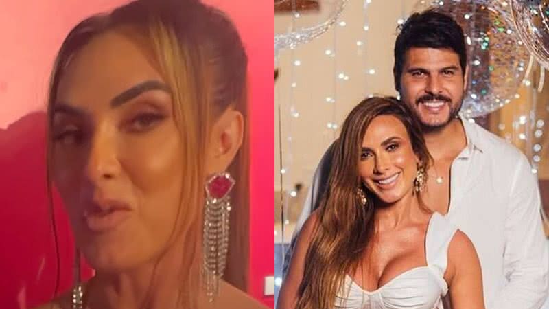 Nicole Bahls falou sobre a declaração de seu ex-marido que supostamente 'saiu do armário' - Reprodução/YouTube/Instagram