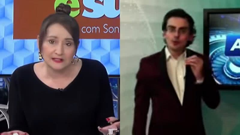 Sonia Abrão perdeu a paciência com Dudu Camargo durante o A Tarde É Sua - Reprodução/RedeTV!