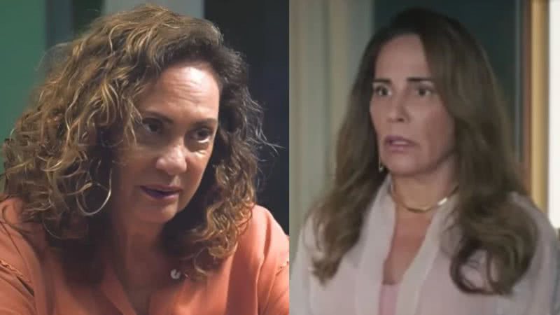 Terra e Paixão: Com chá poderoso, Agatha coloca Irene para dormir - Reprodução/TV Globo