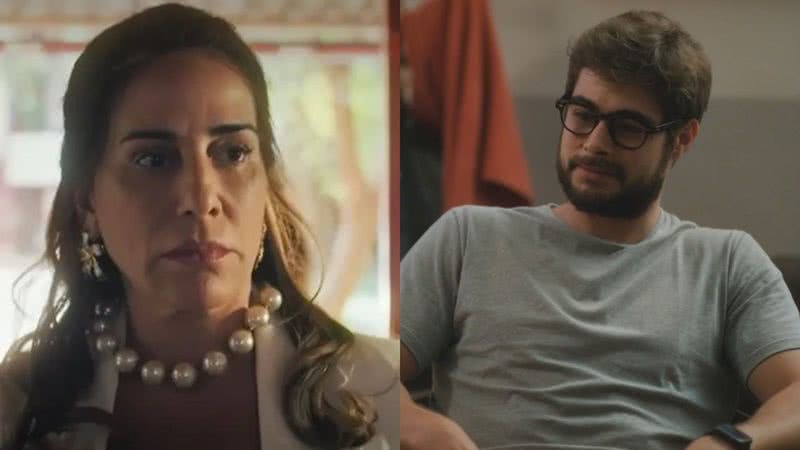 Terra e Paixão: Irene tenta subornar Hélio e se revolta com recusa - Reprodução/TV Globo