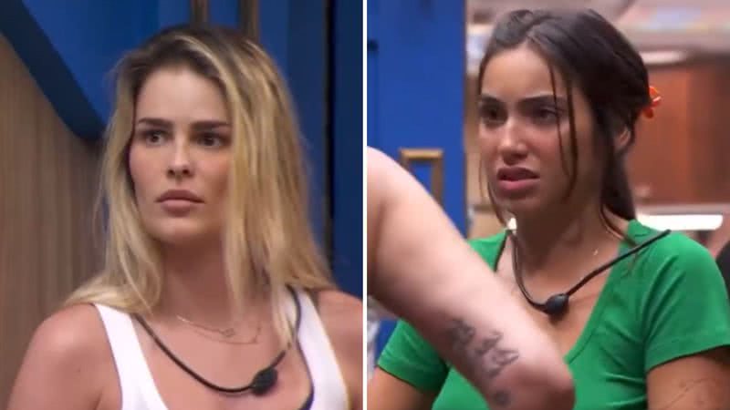 BBB24: Antes da desistência, Yasmin detonou Vanessa Lopes: "F*deu tudo" - Reprodução/Globo