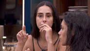 A sister Deniziane sobre brother cancelado do BBB 20 durante conversa com Alane no BBB 24: "Admirava o jogo dele" - Reprodução/Globo