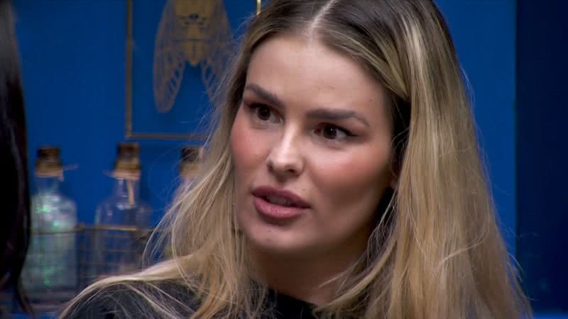 A modelo Yasmin Brunet cansa das críticas de Rodriguinho e deixa cantor em choque; confira - Reprodução/Globo/