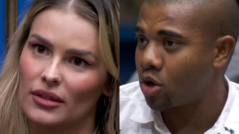 BBB 24: Davi e Yasmin Brunet discutem aos berros ao vivo - Reprodução/TV Globo