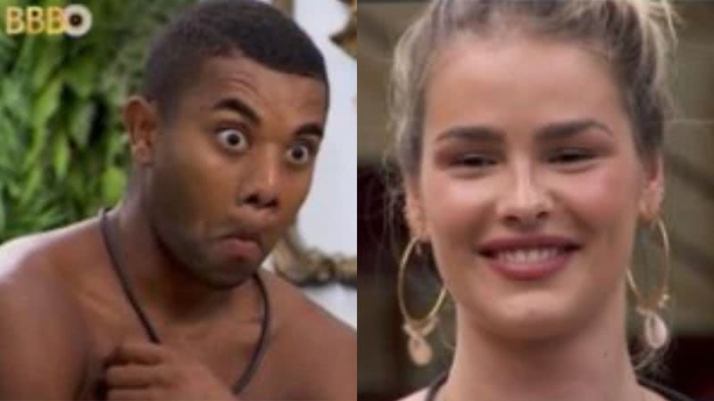 BBB 24: Davi se choca com idade de Yasmin Brunet e web reage: "Carinha de 25" - Reprodução/Globo