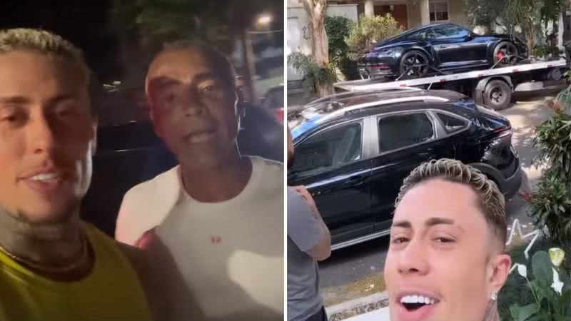 Romário bate em carrão de MC Daniel; modelo chega custar 2,2 milhões - Reprodução/Instagram